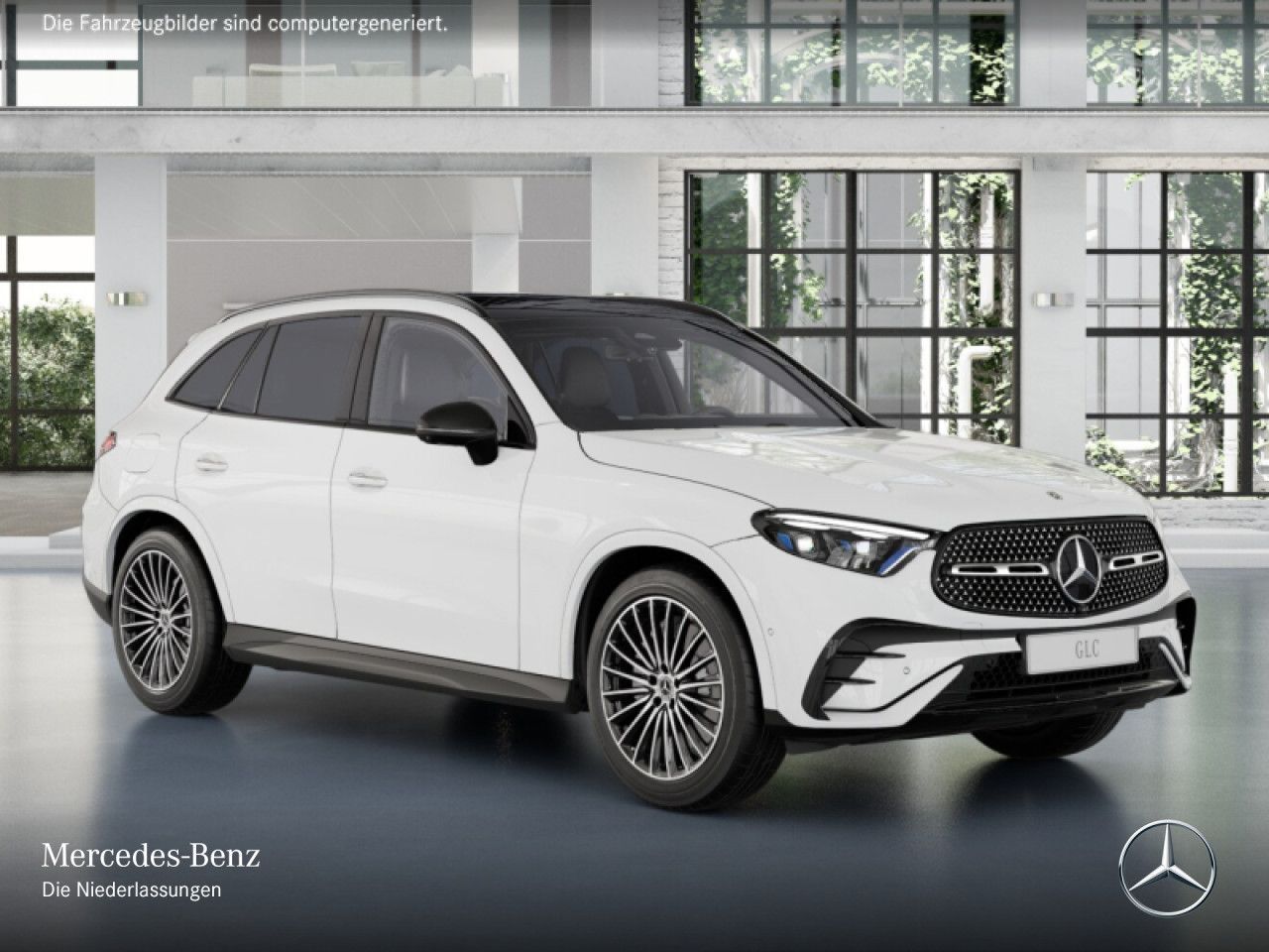 Mercedes-Benz GLC 200 4M AMG+NIGHT+PANO+360+AHK+BURMESTER+TOTW