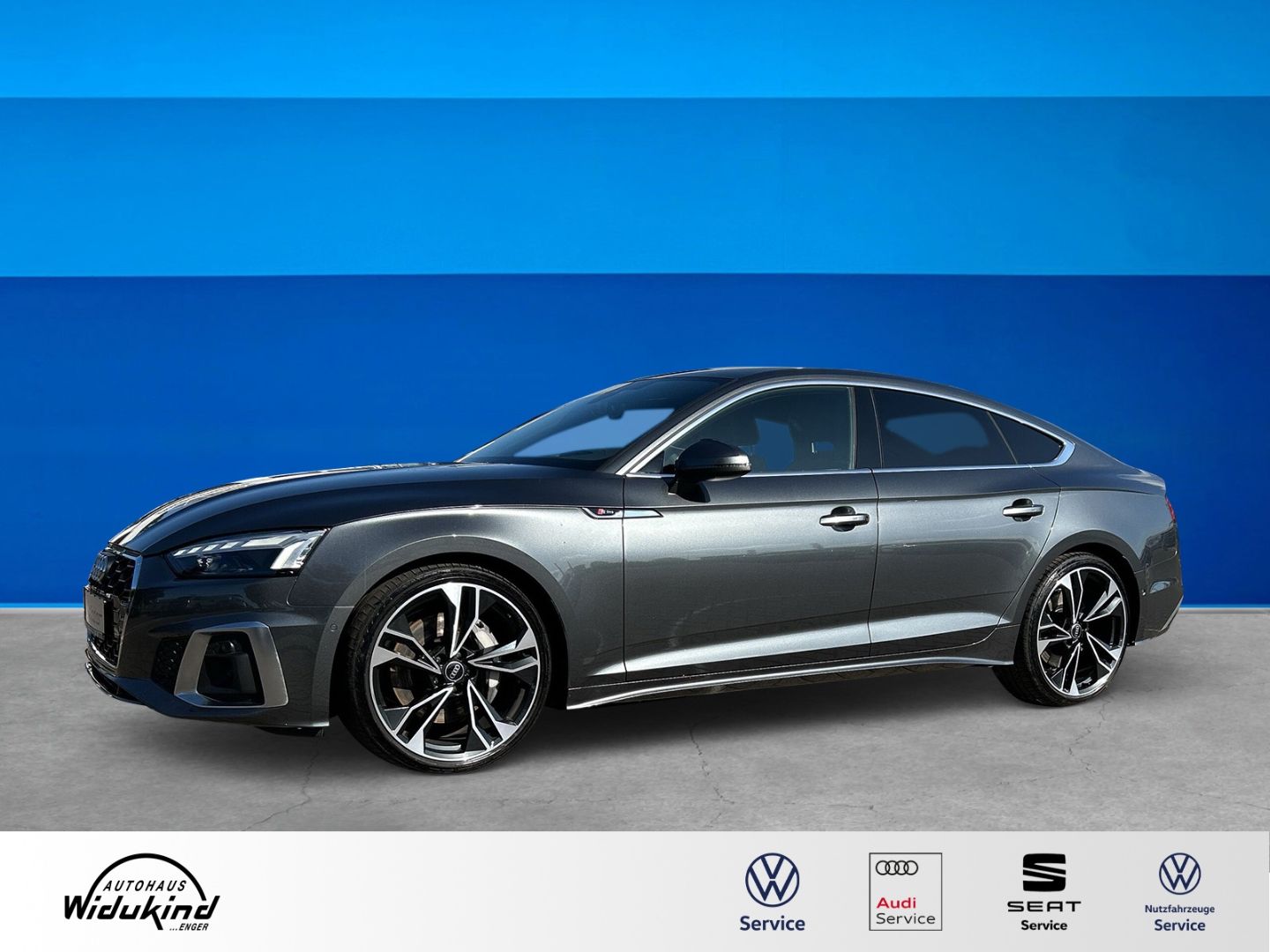 Audi A5 Sportback 50 TDI quattro S line HUD Navi Lede