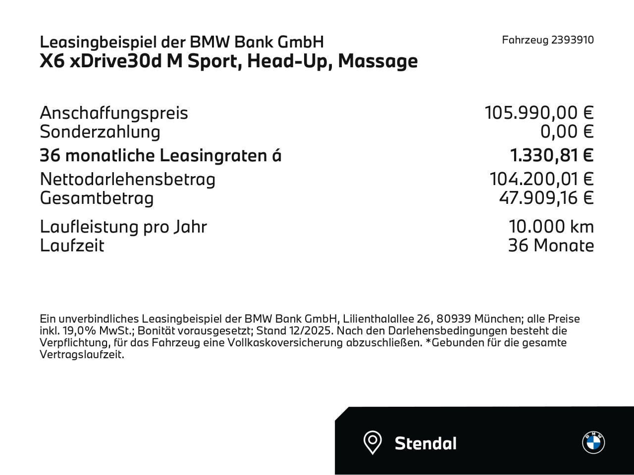 BMW X6 xDrive30d M Sport, Head-Up, Massage Bluetooth