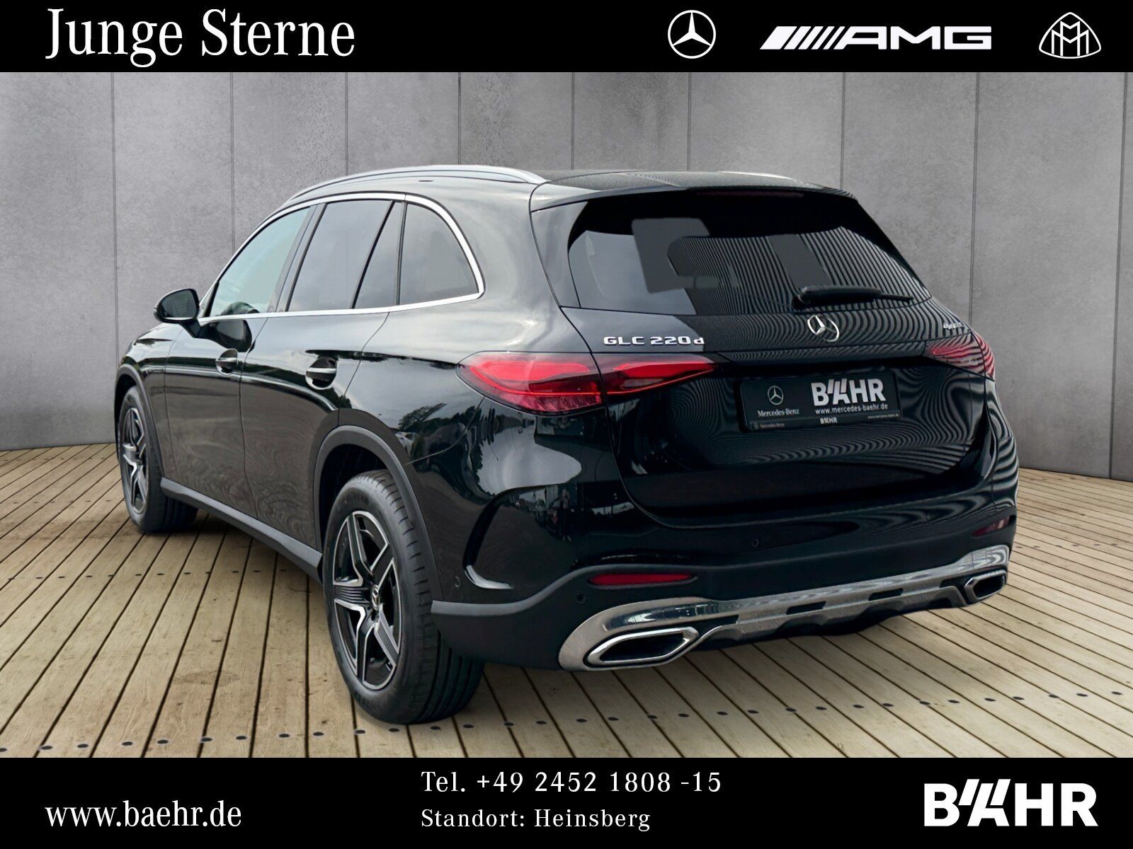Mercedes-Benz GLC 220 d 4M AMG/MBUX/LED/AHK/360°/Totwinkel/19"