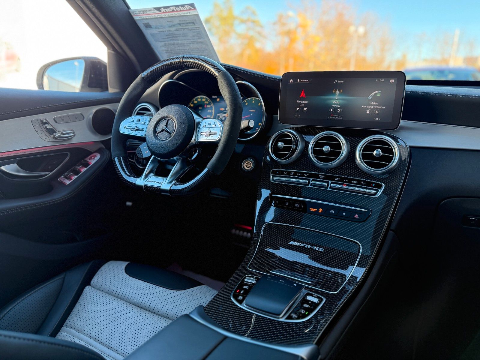 Mercedes-Benz GLC 63S AMG 4MATIC AERO DRIVER LED 21" PANO 360°