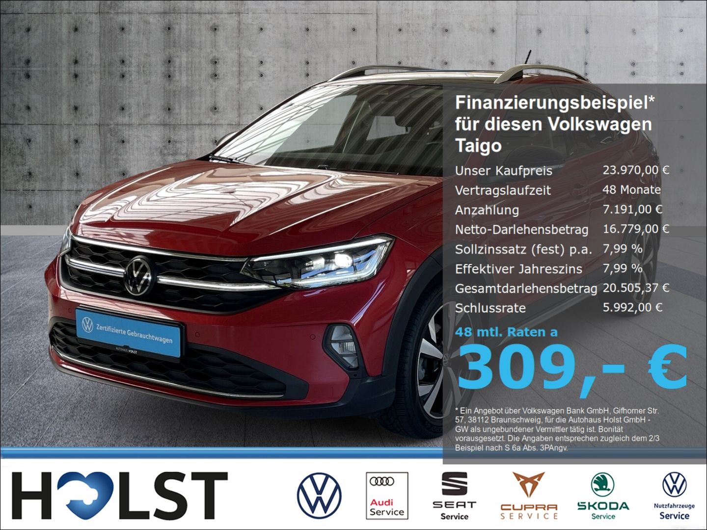 Volkswagen Taigo 1.0TSI DSG Style - Samsaru's Car Outlet