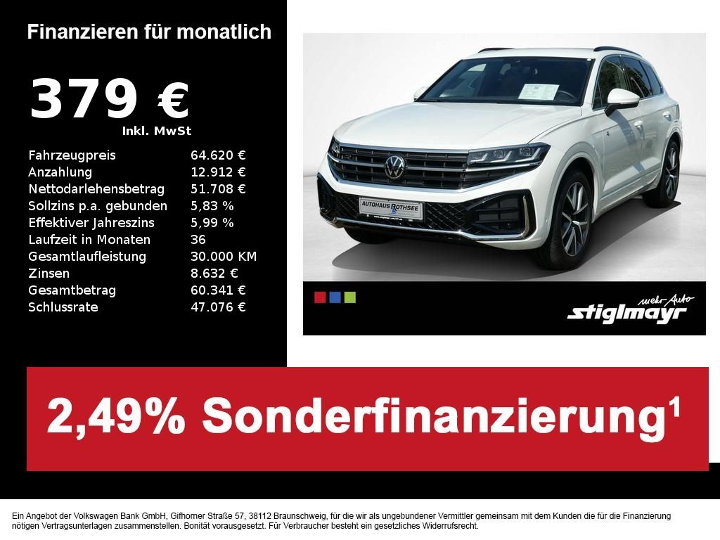 Volkswagen Touareg R-Line 3.0 TDI ACC+AHK+IQ-LIGHT+NAVI+20´