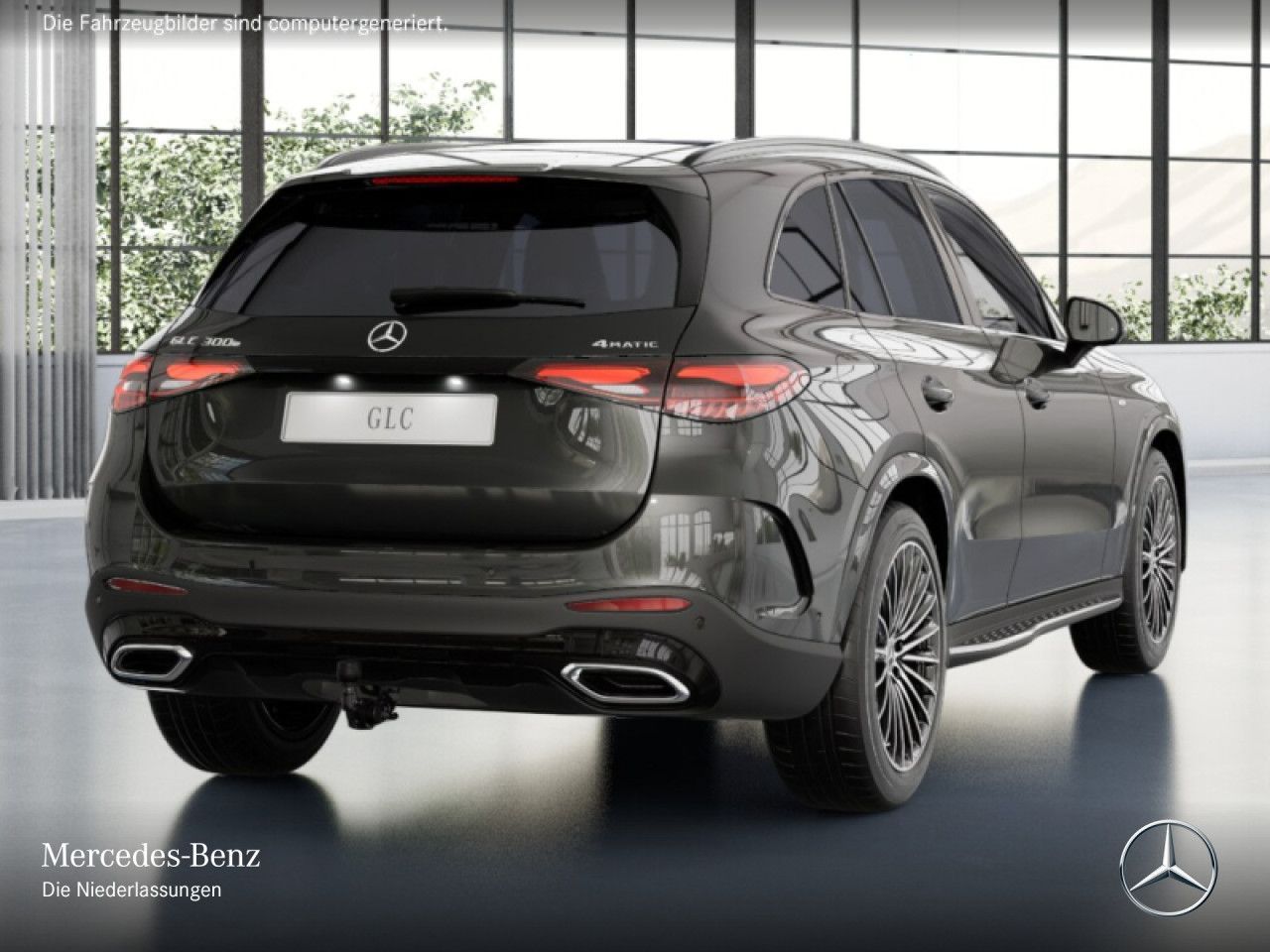 Mercedes-Benz GLC 300 e 4M AMG+NIGHT+PANO+360+AHK+TOTW+KEYLESS