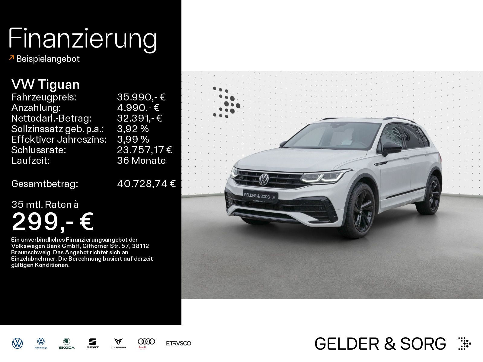 Volkswagen Tiguan 2.0 TDI R-Line Leder*PANO*HuD*IQ.LIGHT*