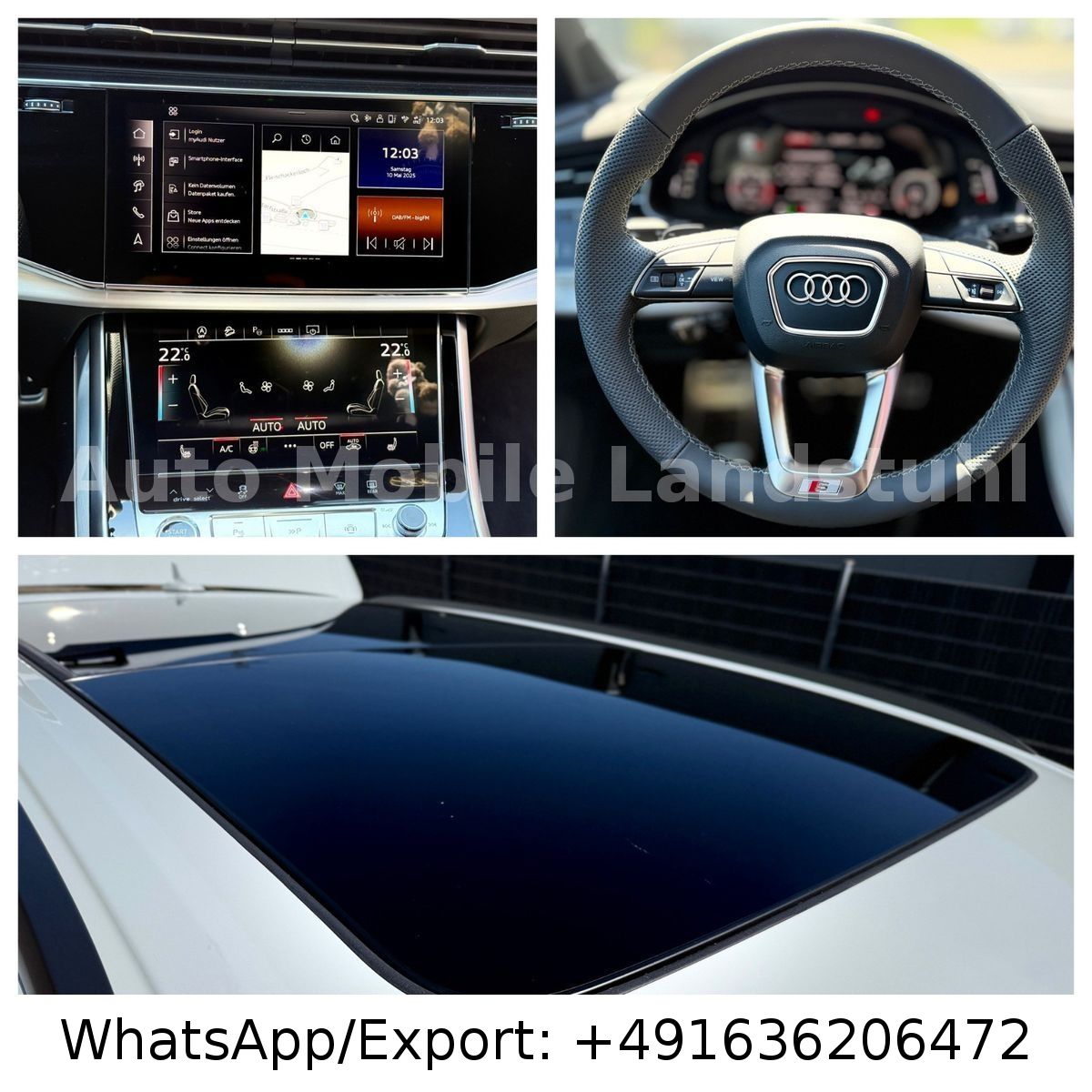 Audi Q7*QUATTRO*S-LINE*ACC*7-SITZ*OLED*MATRIX*360*22"