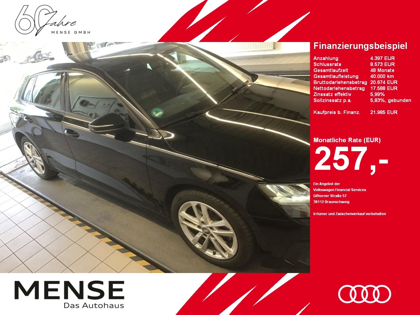 Audi A3 Sportback 40 TFSI e S tronic - Samsaru's Car Outlet