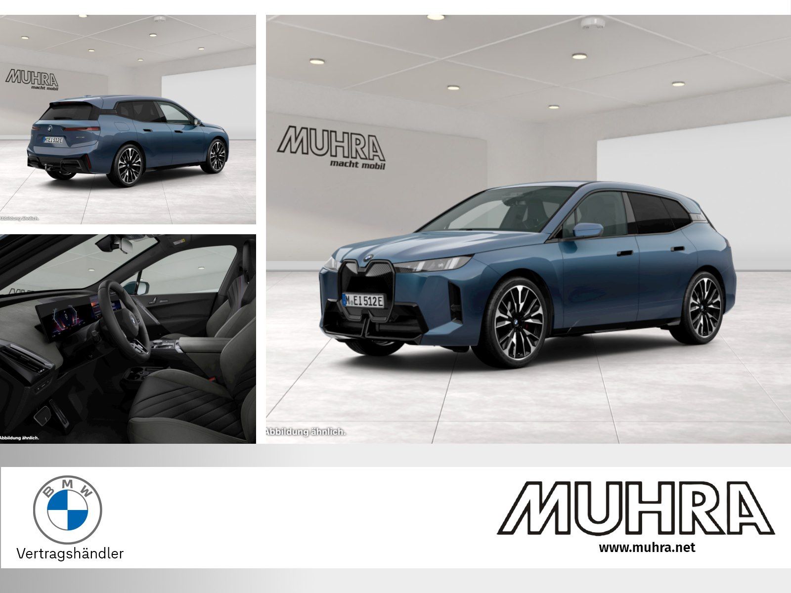 BMW iX xDrive60 M Sport Pro 23" AHK Sitzbelüft. H/K