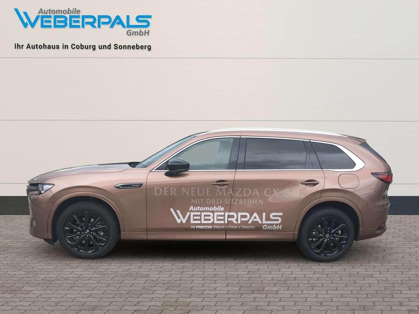 Mazda CX-80 Homura Hybrid AWD-LEDER-BOSE-360 KAMERA-NA