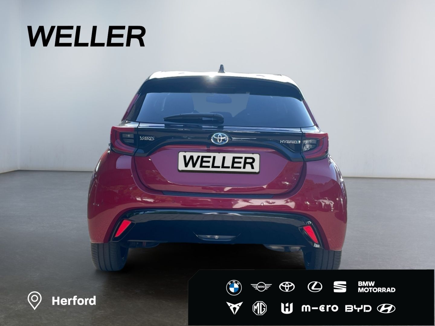Toyota Yaris Hybrid 1.5 Style *LED*HUD*Navi*Teilleder*