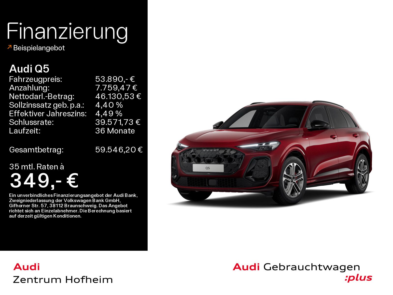 Audi Q5 40 TFSI qu 2x S line S tro*Pano*LED+*Virtual*
