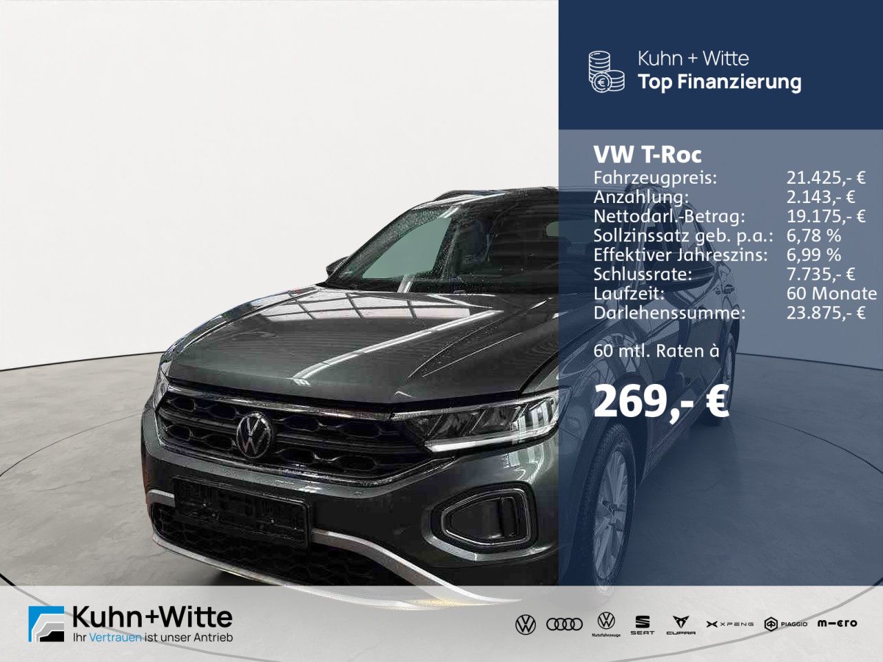 Volkswagen T-Roc 1.0 TSI Life - Samsaru's Car Outlet