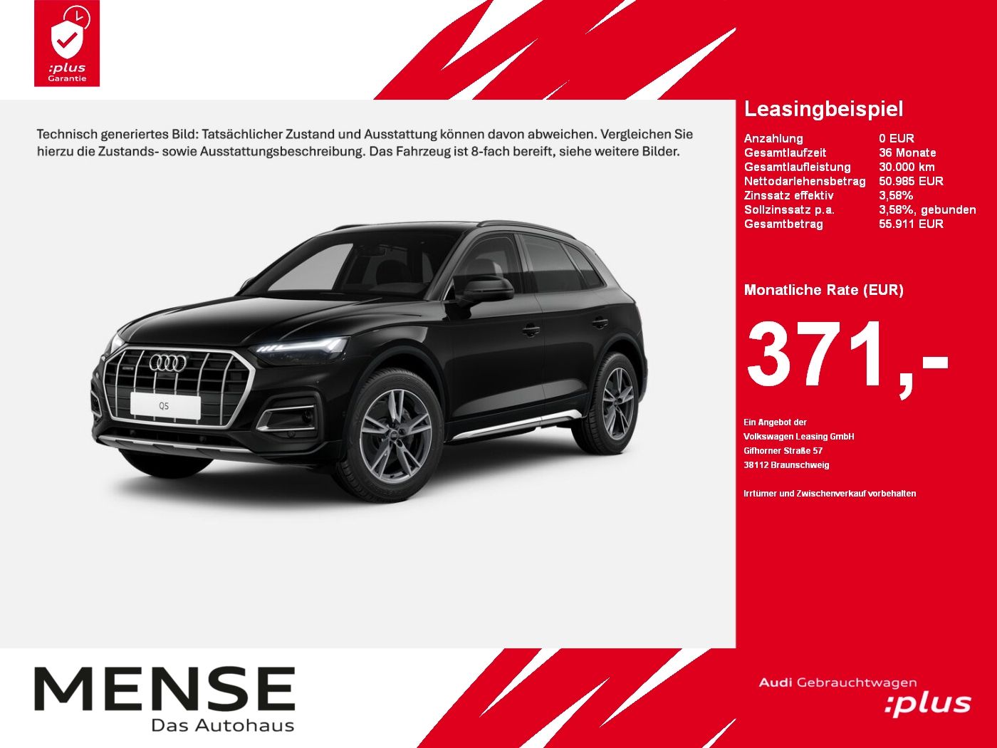 Audi Q5 45 TFSI quattro S tronic advanced - Samsaru's Car Outlet