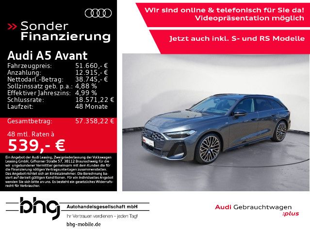 Audi A5 Avant TDI quattro S troni S line AHK HUD Navi