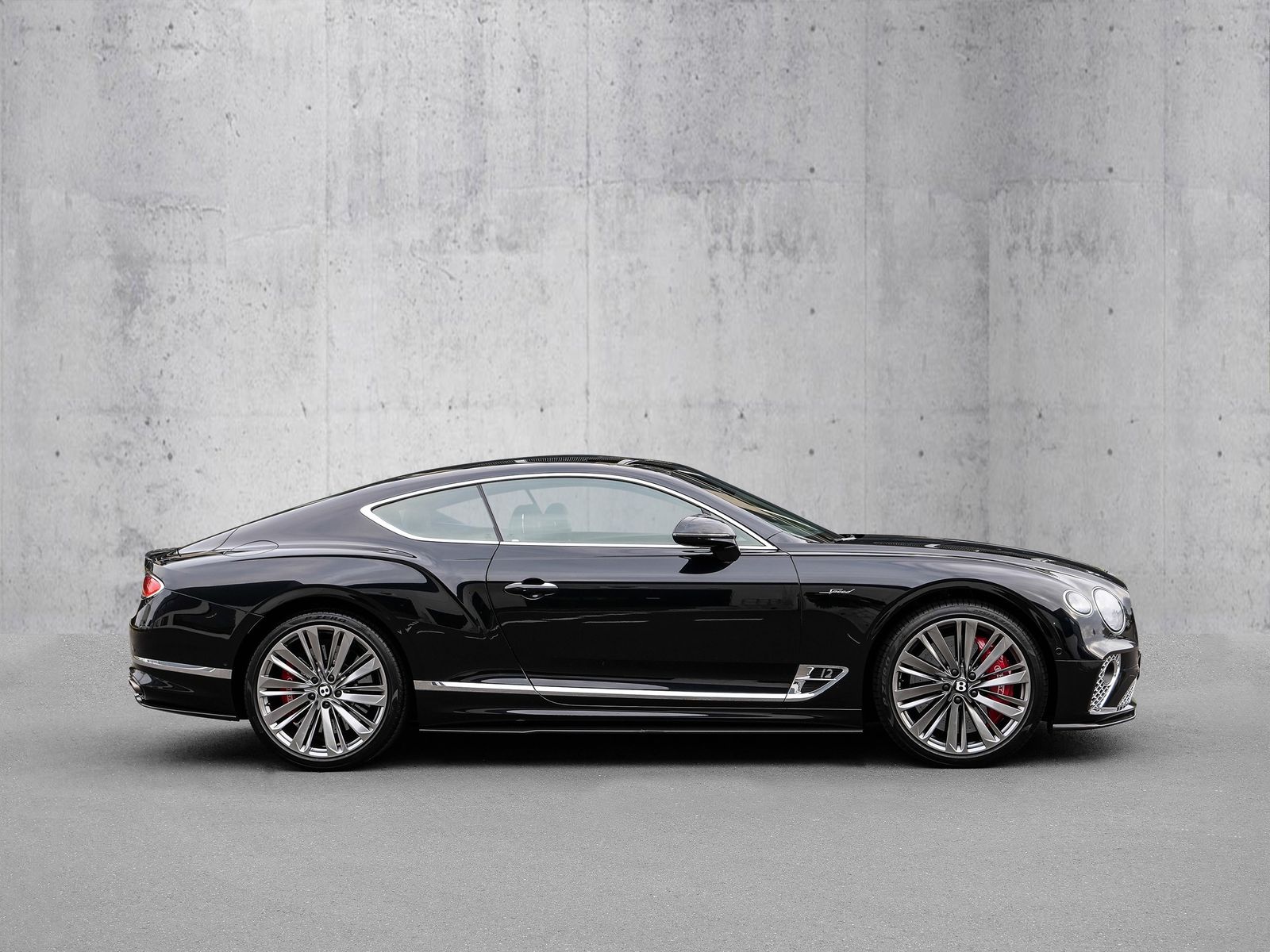 Bentley Continental GT W12 Speed Onyx, Diamond Knurling