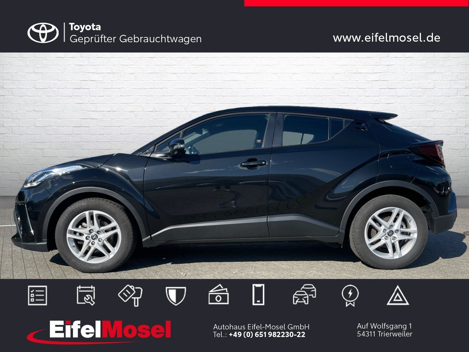 Toyota C-HR 1.8-l-Hybrid 5-Flow - Samsaru's Car Outlet