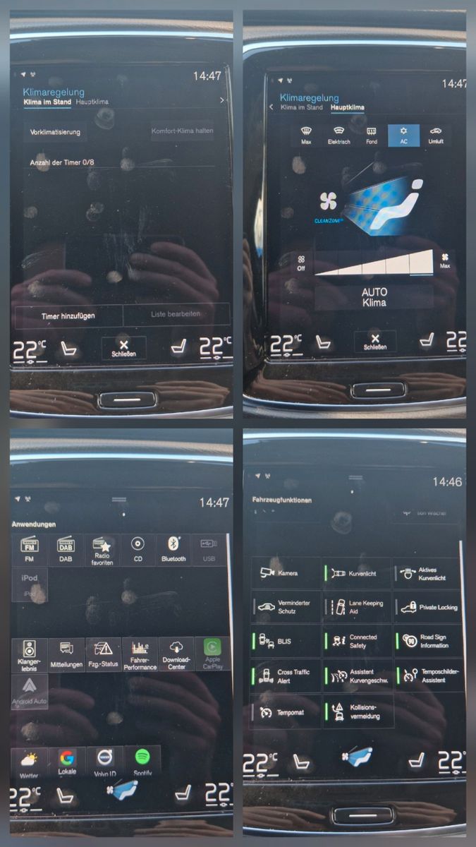 Volvo XC90 Momen Pro AWD D5 AHK 7 Sitze 360° DAB 8fach