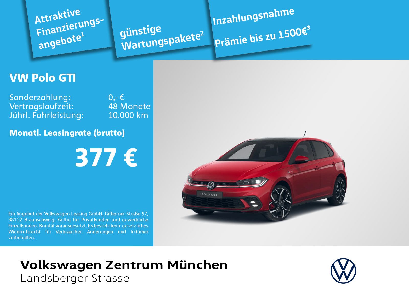 Volkswagen Polo GTI 2.0 TSI Leder IQ.Light IQ.Drive Pano Na