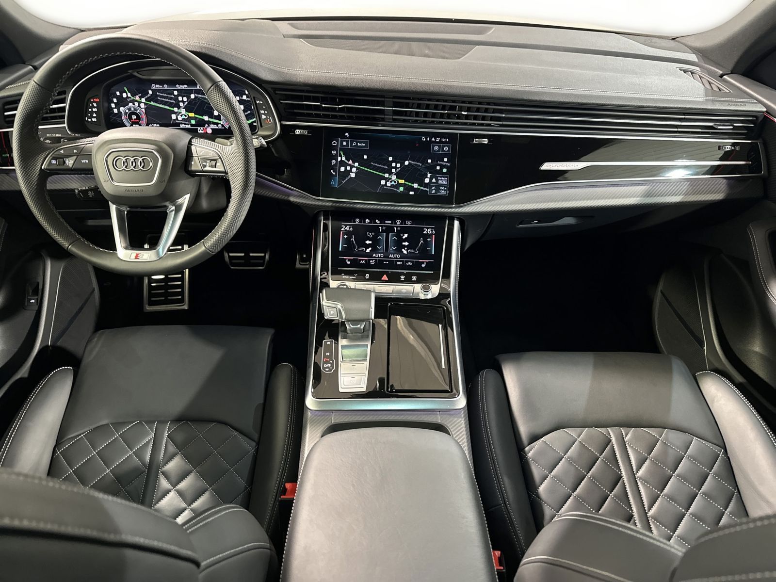 Audi Q8 50 TDI QUATT S LINE HD-MATRIX+AHK+RAUTE+PANO+