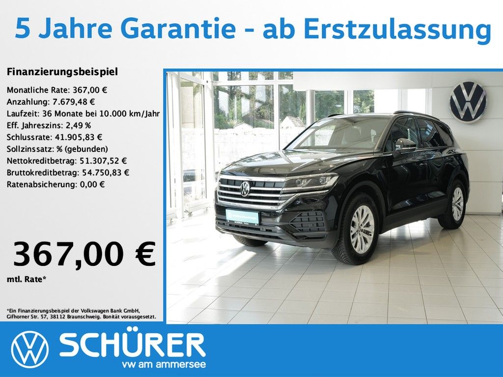 Volkswagen Touareg 3.0TDI 4Motion Leder AHK Pano StdHz 90L 
