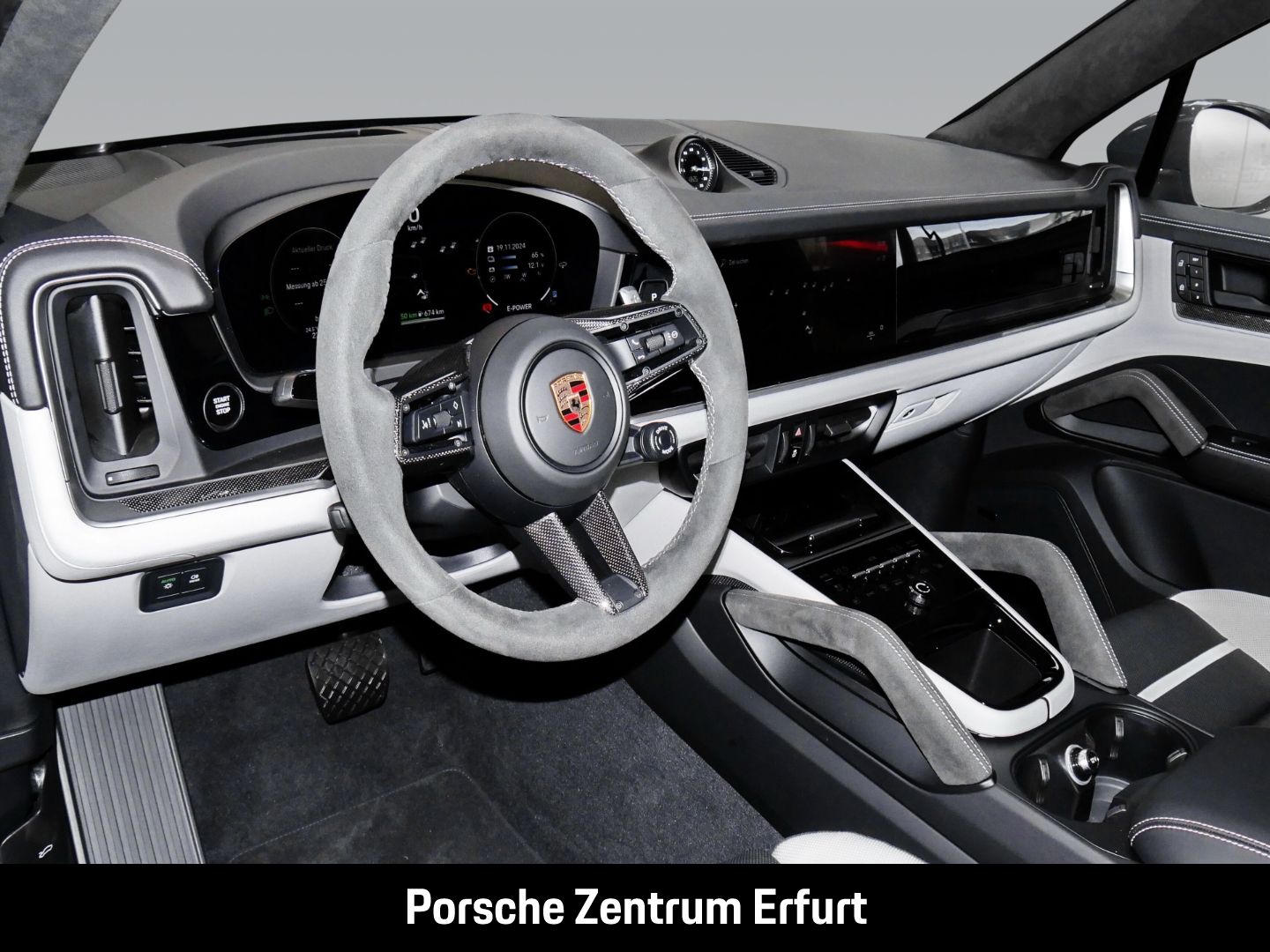 Porsche Cayenne E-Hybrid Sonderfabe nimbusgrau  Vollauss