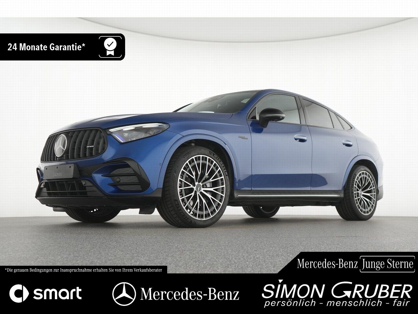 Mercedes-Benz GLC 43 4M Coupé AMG Night II RealPerfo Burm AHK