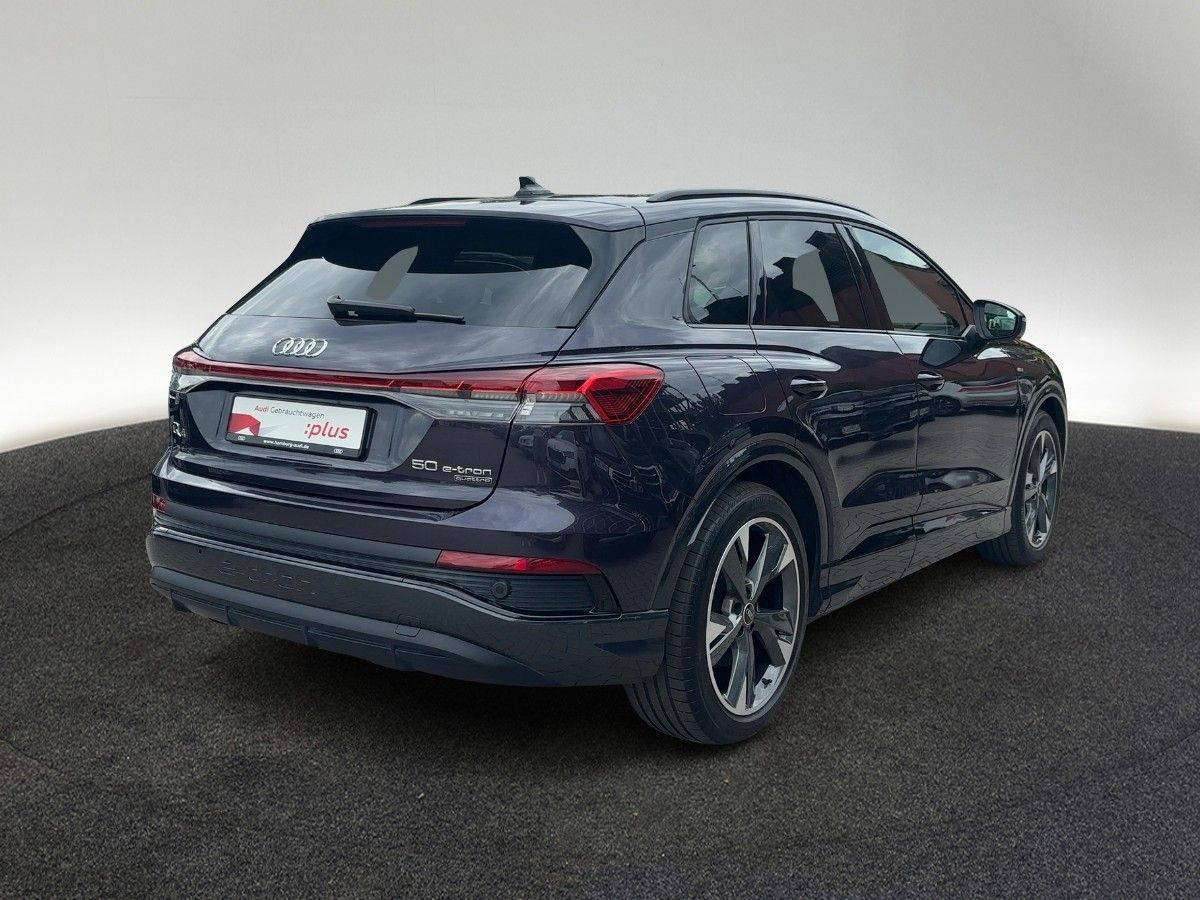 Audi Q4 50 e-tron S line quattro AHK Navi Panorama