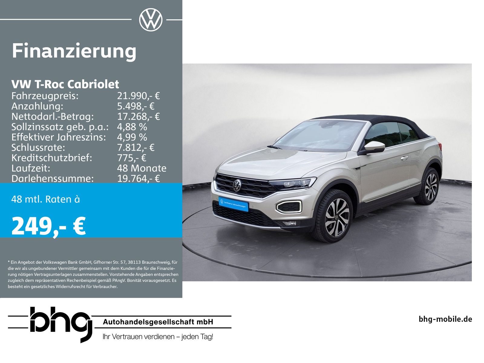 Volkswagen T-Roc ACTIVE - Samsaru's Car Outlet