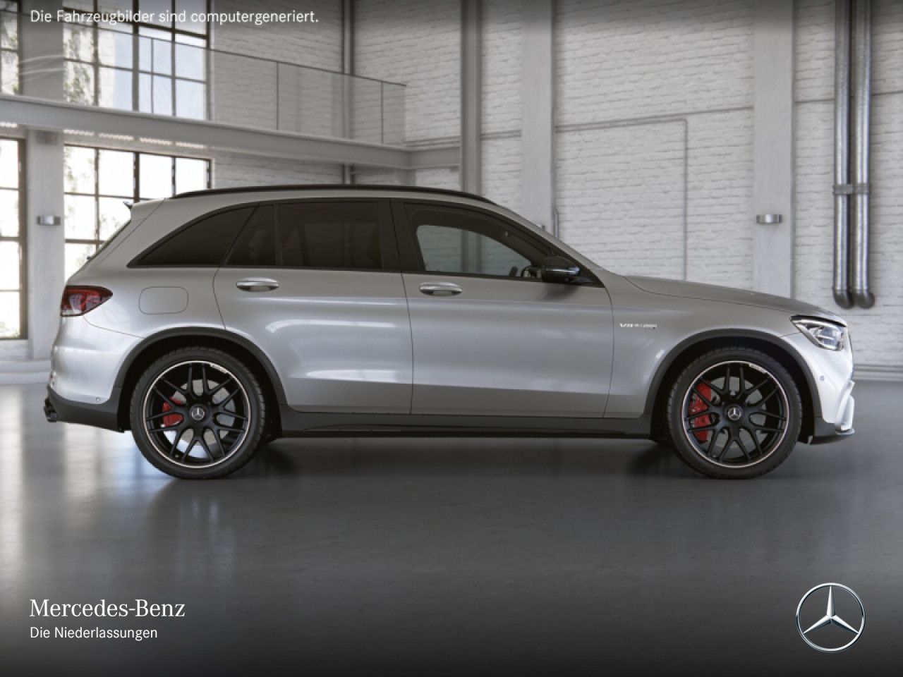 Mercedes-Benz GLC 63 S 4M AMG Pano/AHK/Night/Memo/HighAss/360
