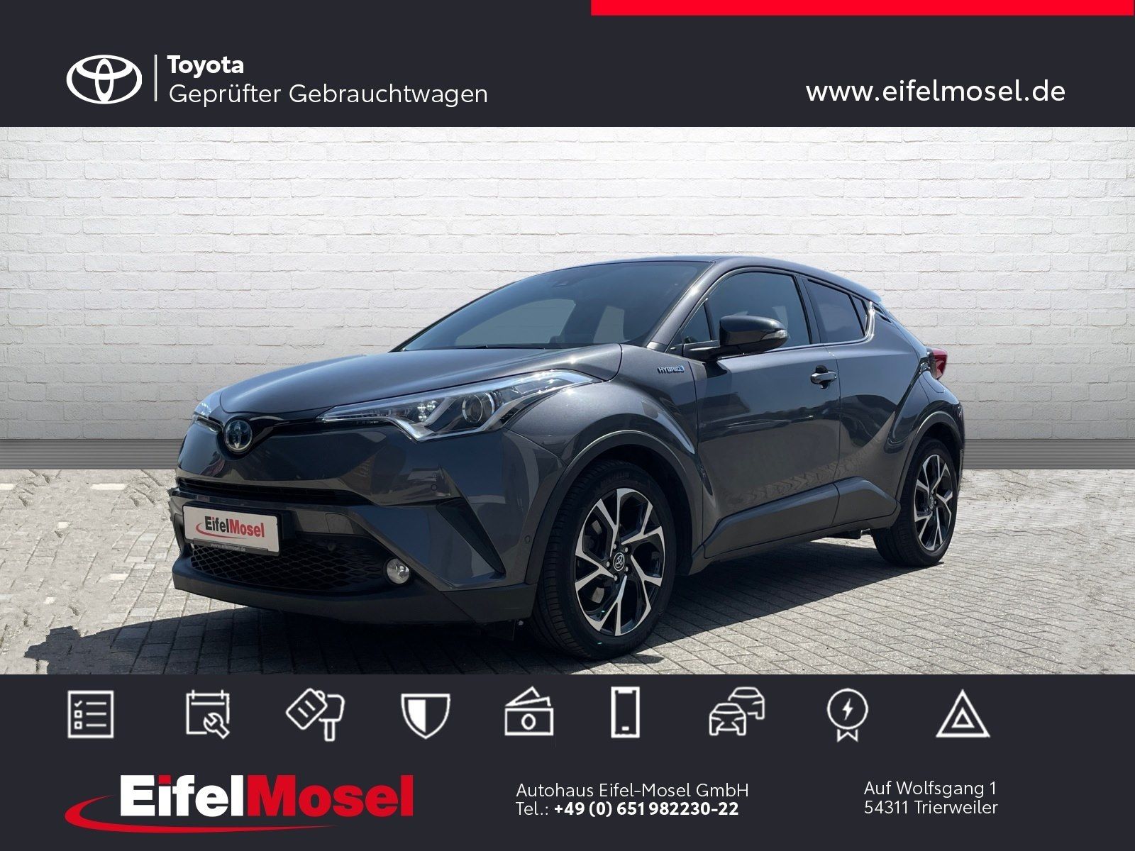 Toyota C-HR 1.8 Hybrid Club - Samsaru's Car Outlet