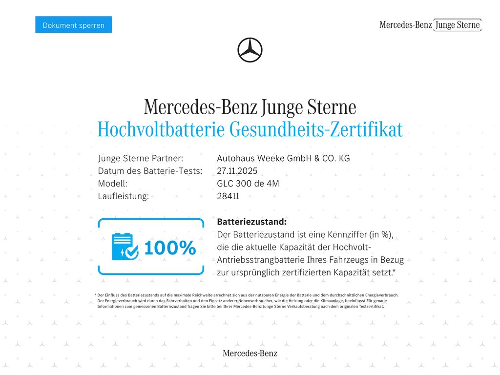 Mercedes-Benz GLC 300 de 4M Avantgarde+PANO+AHK+360+DISTRONIC+