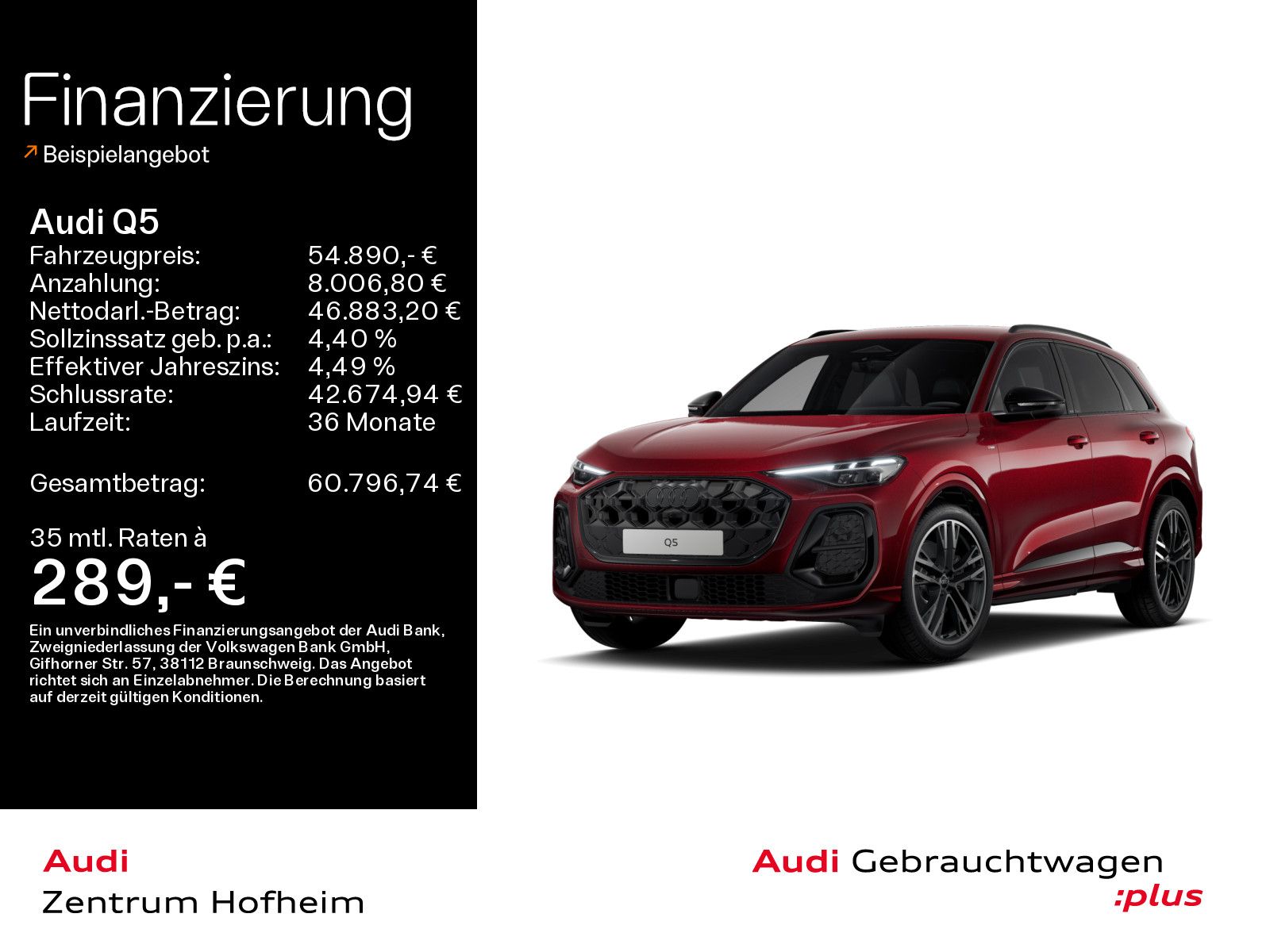 Audi Q5 40 TDI qu 2x S line S tro*LED+*Virtual*Navi+*