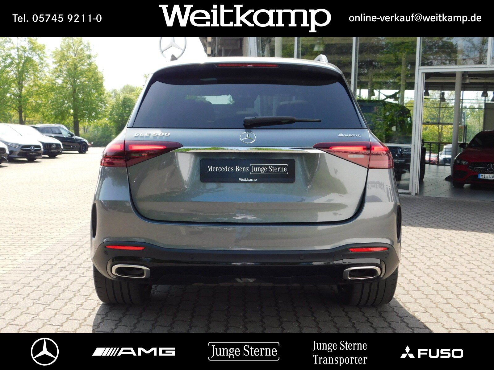 Mercedes-Benz GLE 580 4M AMG+Night+AHK+Distronik+Pano+Sitzkl.