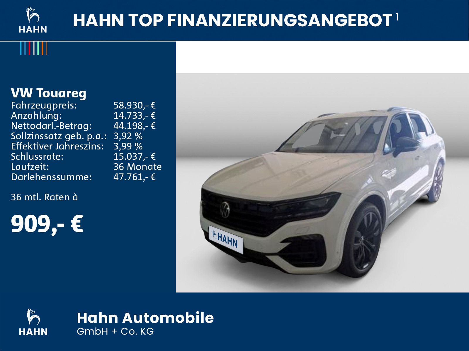 Volkswagen Touareg 3.0 TDI R-Line 4Motion - Samsaru's Car Outlet
