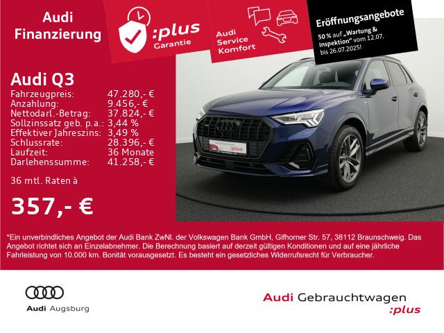 Audi Q3 40 TFSI quattro S line - Samsaru's Car Outlet