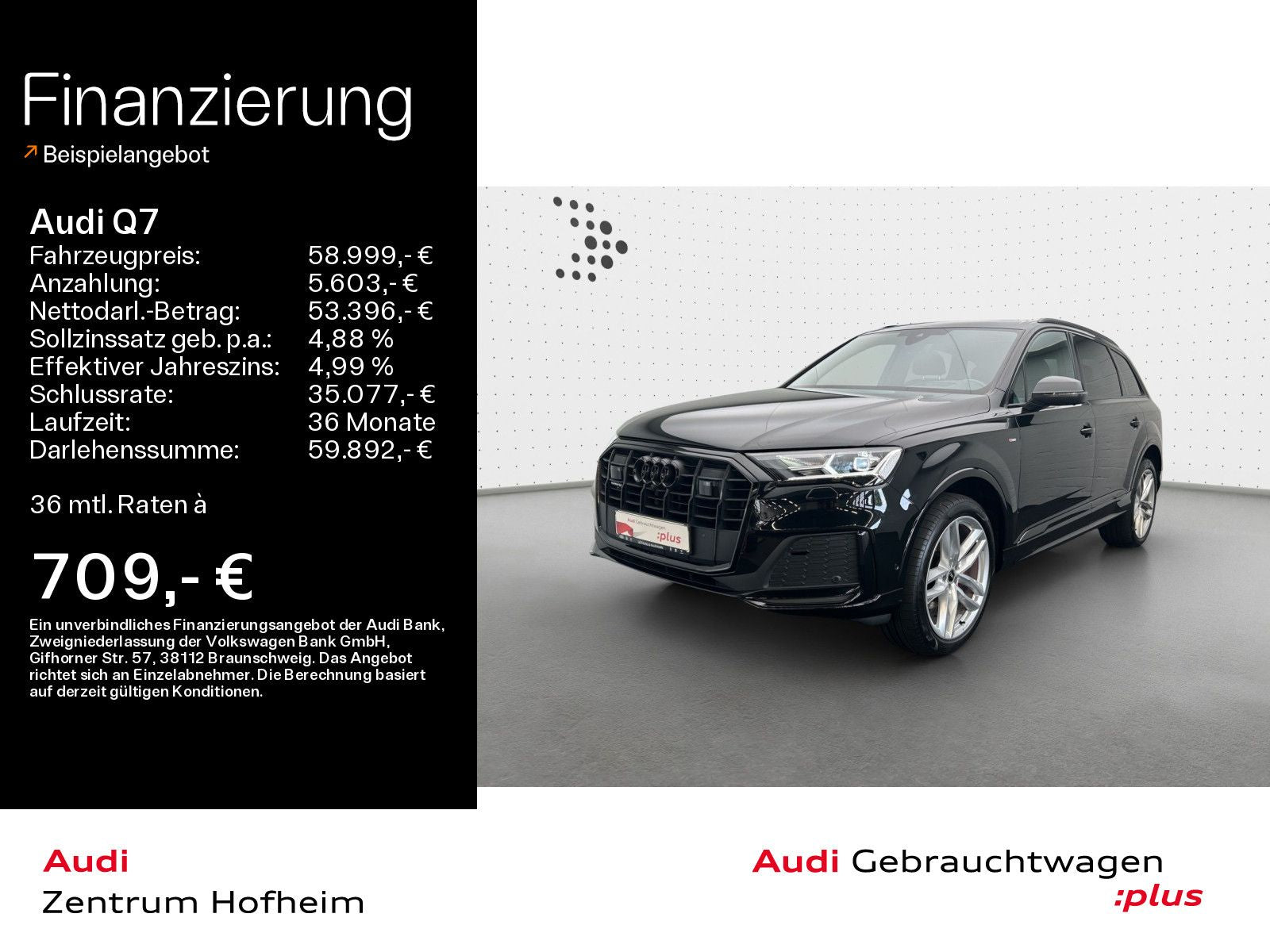 Audi Q7 S line 50 TDI qua tip*Navi*HUD*Pano*Virtual*
