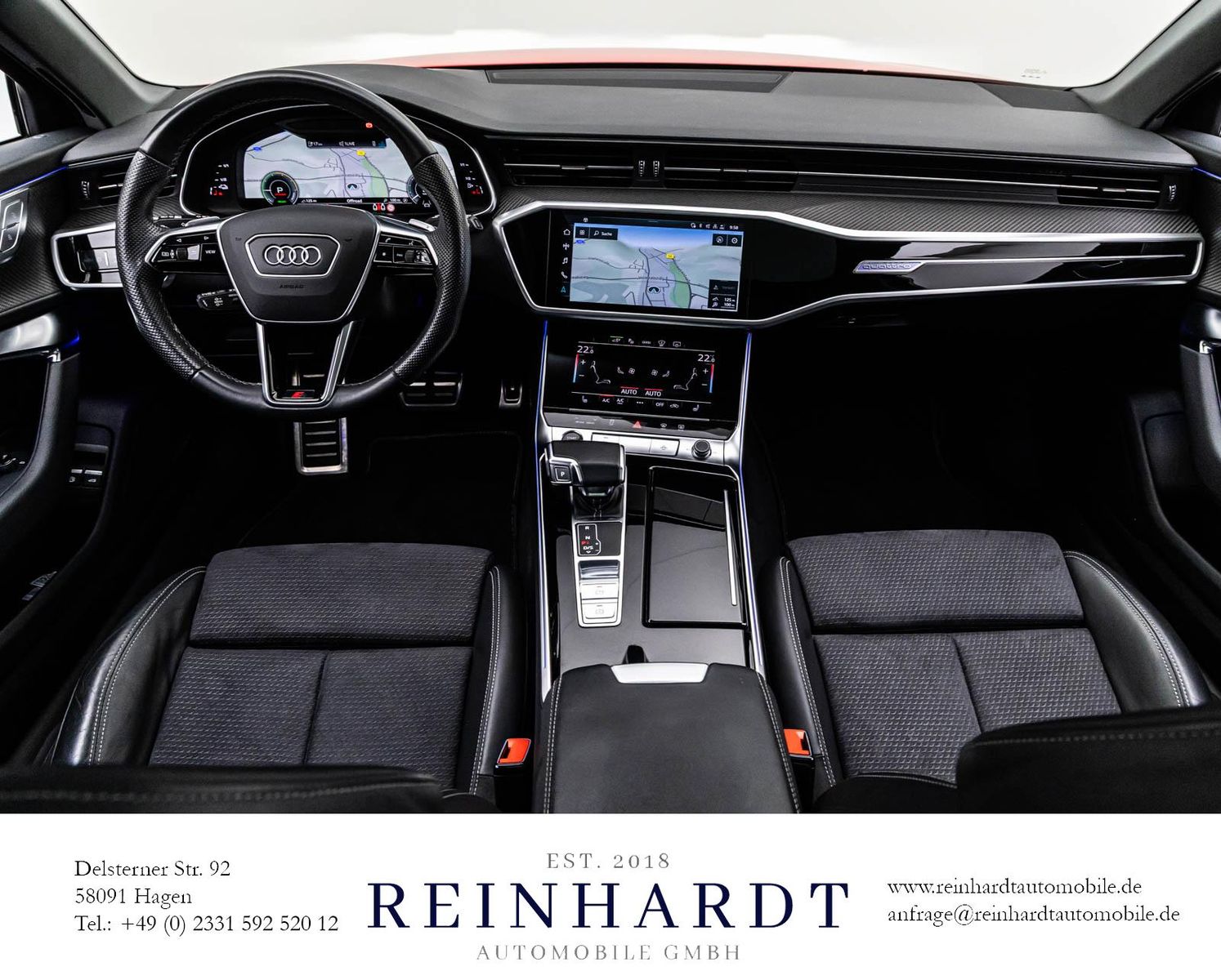 Audi A6 AVANT 55TFSie 2x S LINE BLCK ACC/HuD/PANO/B&O