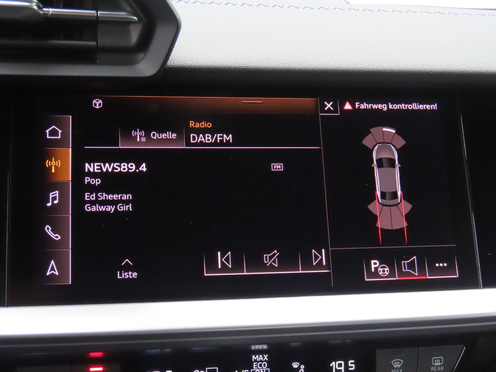 Audi A3 Limousine 35 TFSI S line Leder Ambiente