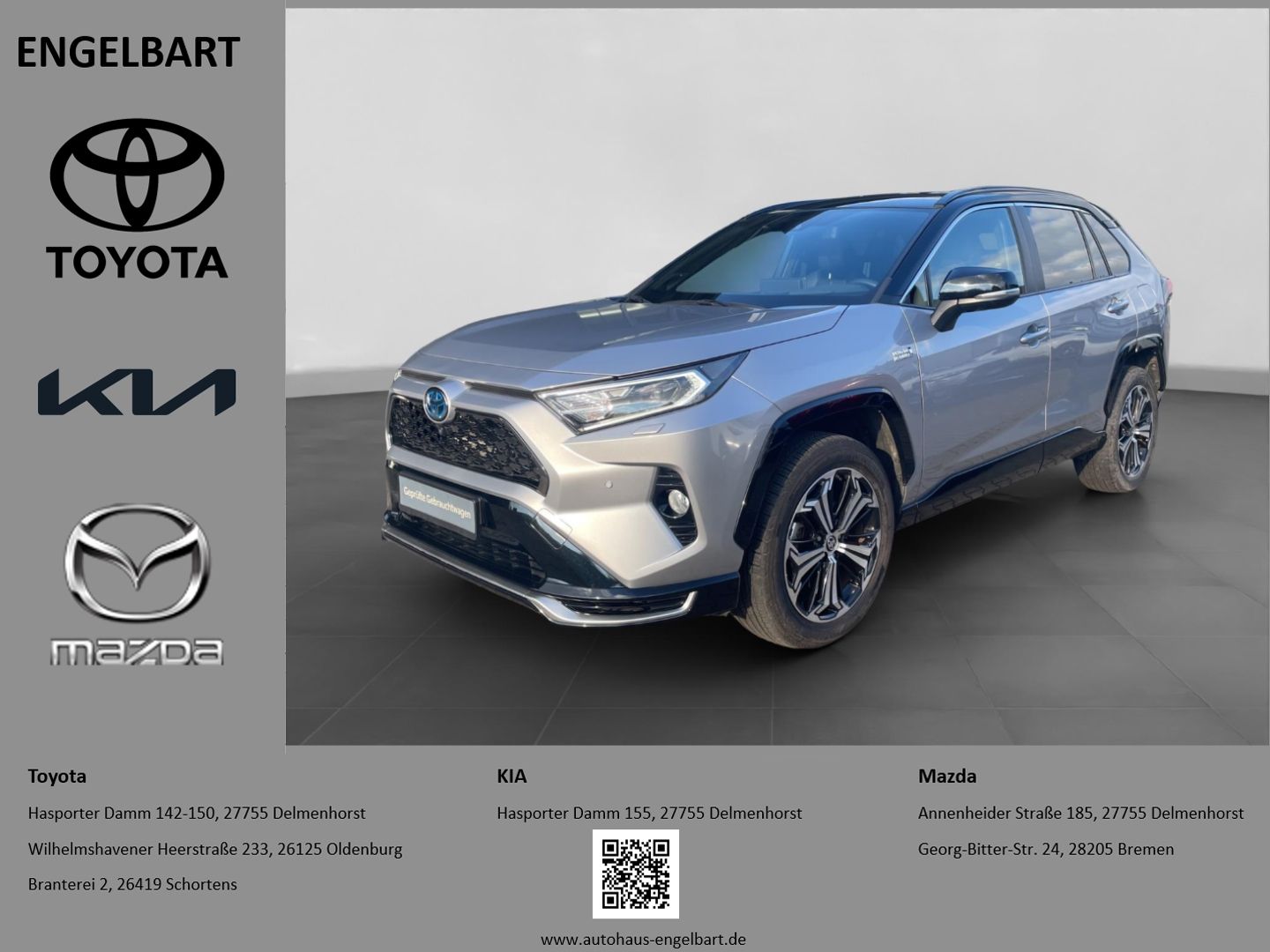 Toyota RAV 4 2.5 Plug-in Hybrid 4x4 Style+Technik - Samsaru's Car Outlet