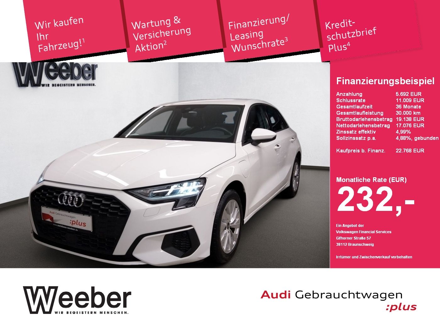 Audi A3 Sportback NAVI*LED*PDC*GRA*LM*AUT Navi LED