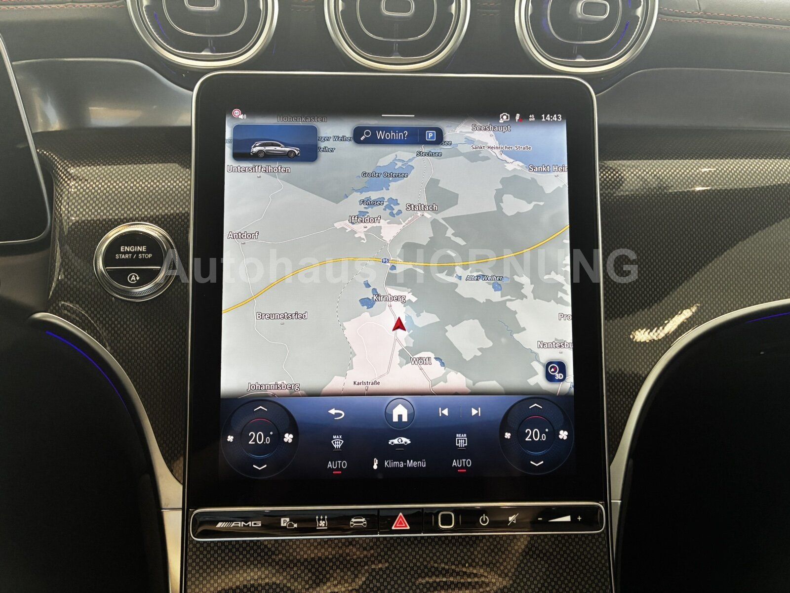 Mercedes-Benz GLC43 AMG 4M STDHZ NIGHT DIST 360° PANO BURM AHK