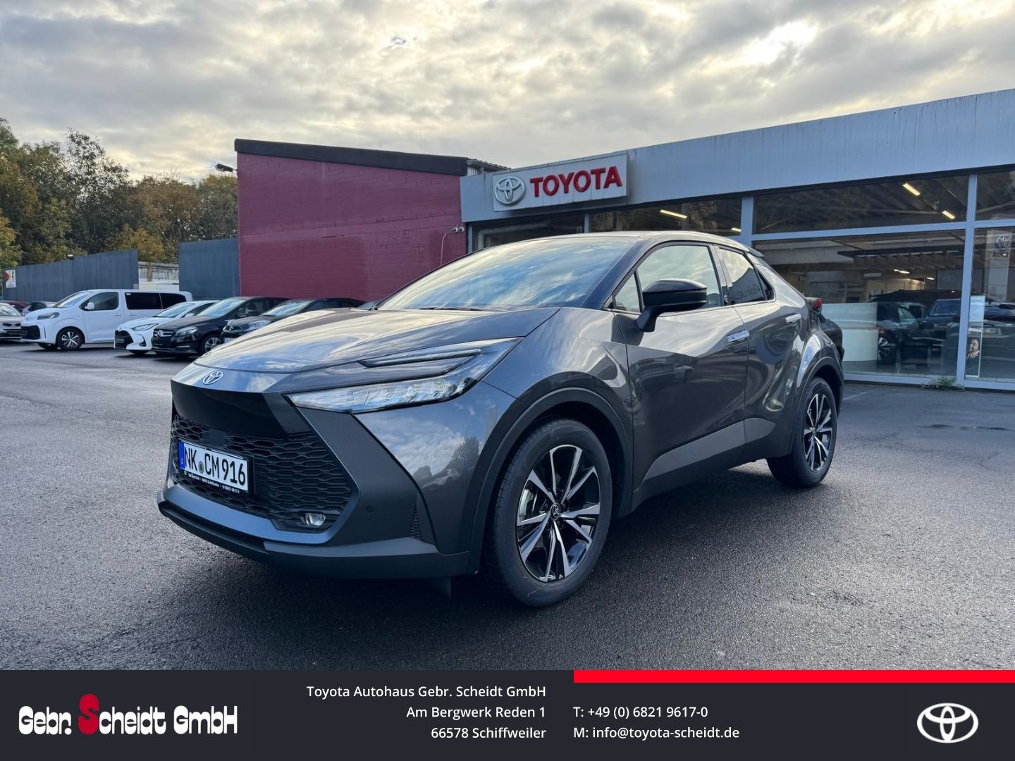 Toyota C-HR 1.8 Hybrid Team Deutschland Navi digitales 