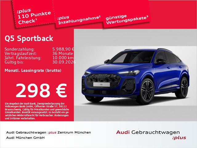 Audi Q5 Sportback NEU TFSI qu. S line Pano/HuD/AHK/B&