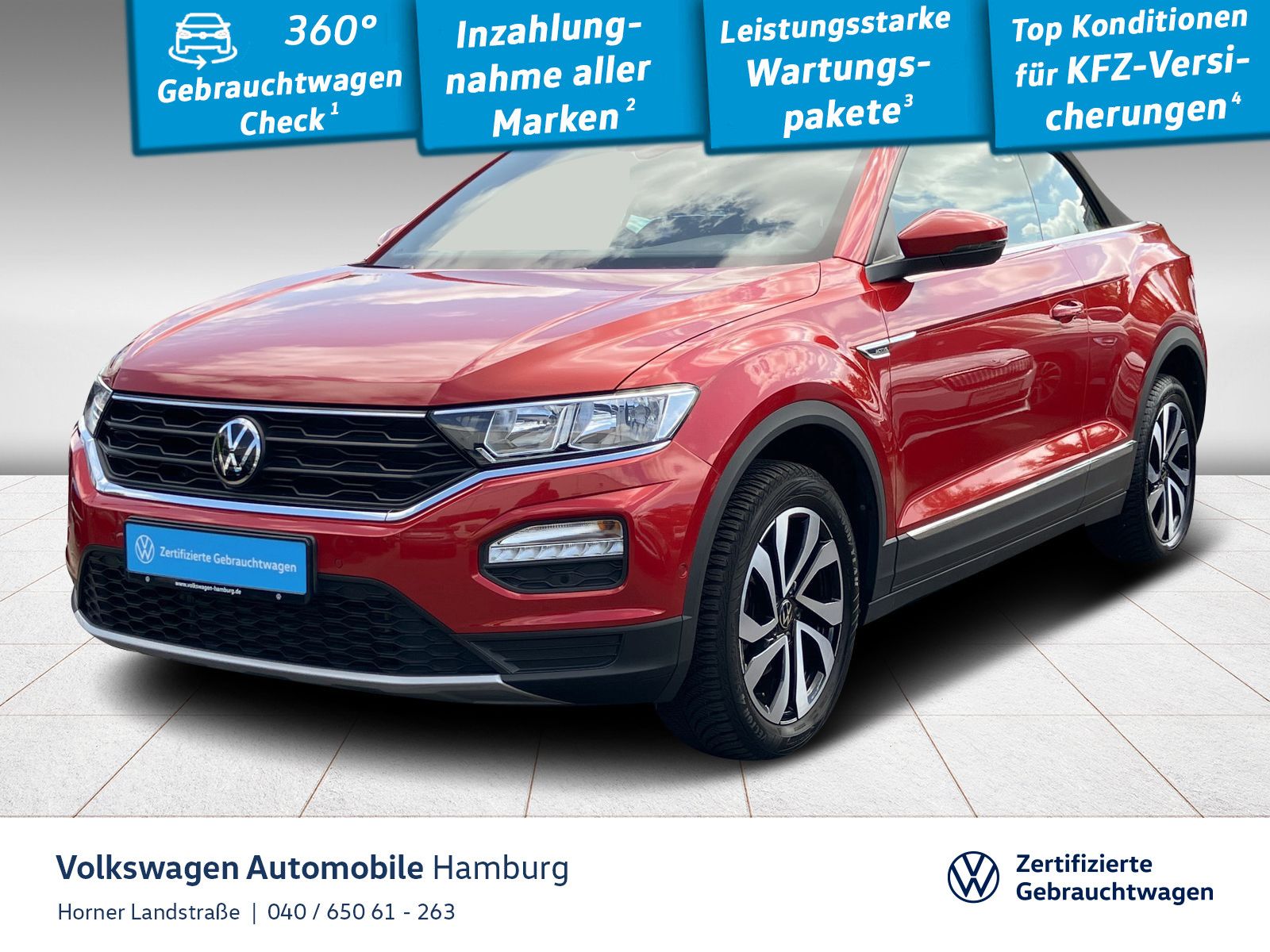 Volkswagen T-Roc Cabriolet Style 1.0 TSI - Samsaru's Car Outlet