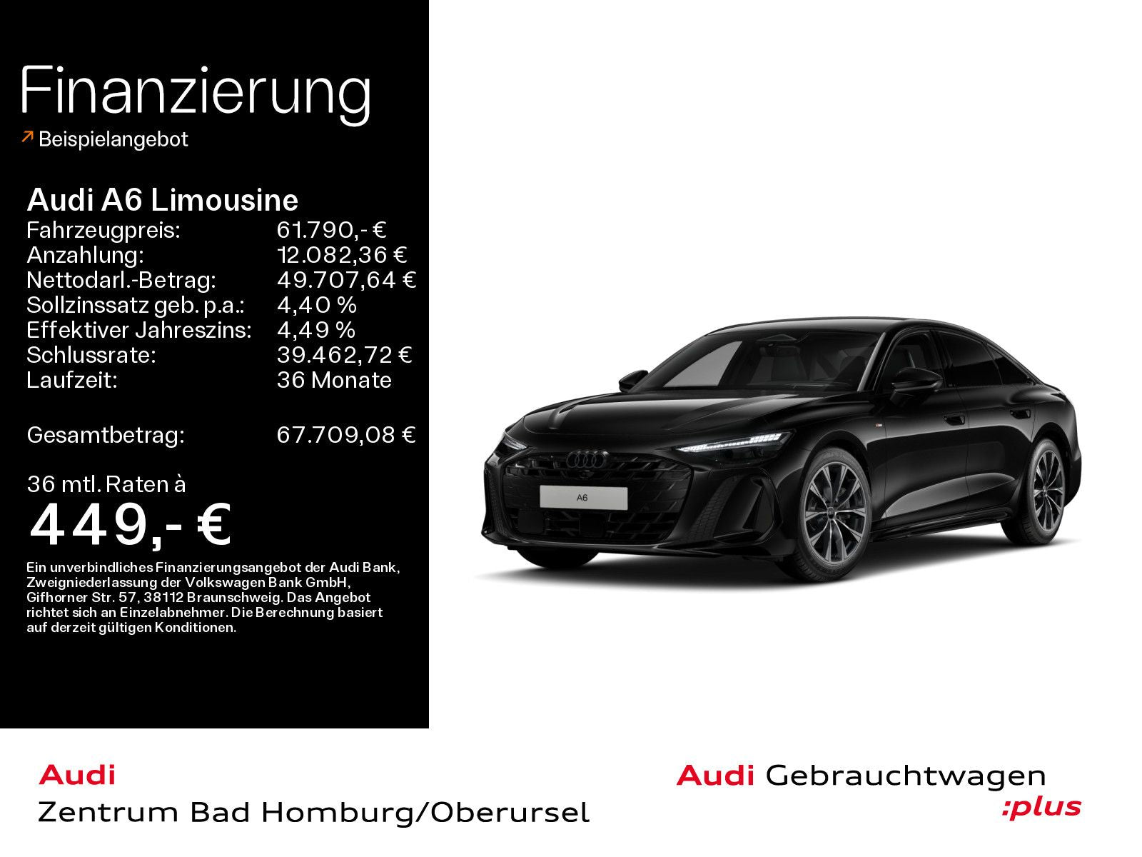 Audi A6 Limousine TFSI qu S line*Navi*LED*B&O*HUD*Vir