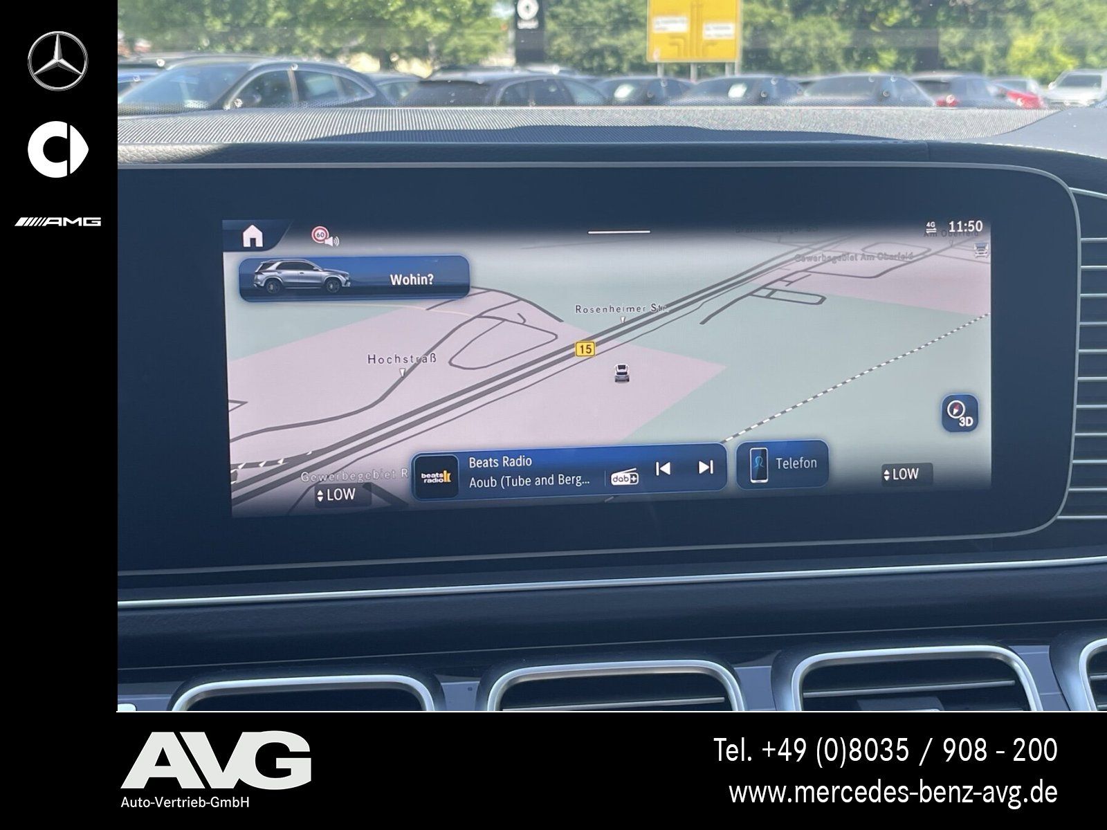 Mercedes-Benz GLE 450 d 4M AMG Standh Pano DISTR Multibea HUD