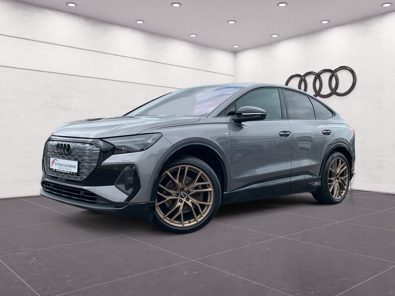 Audi Q4 e-tron Sportback 50 quattro S line edition on