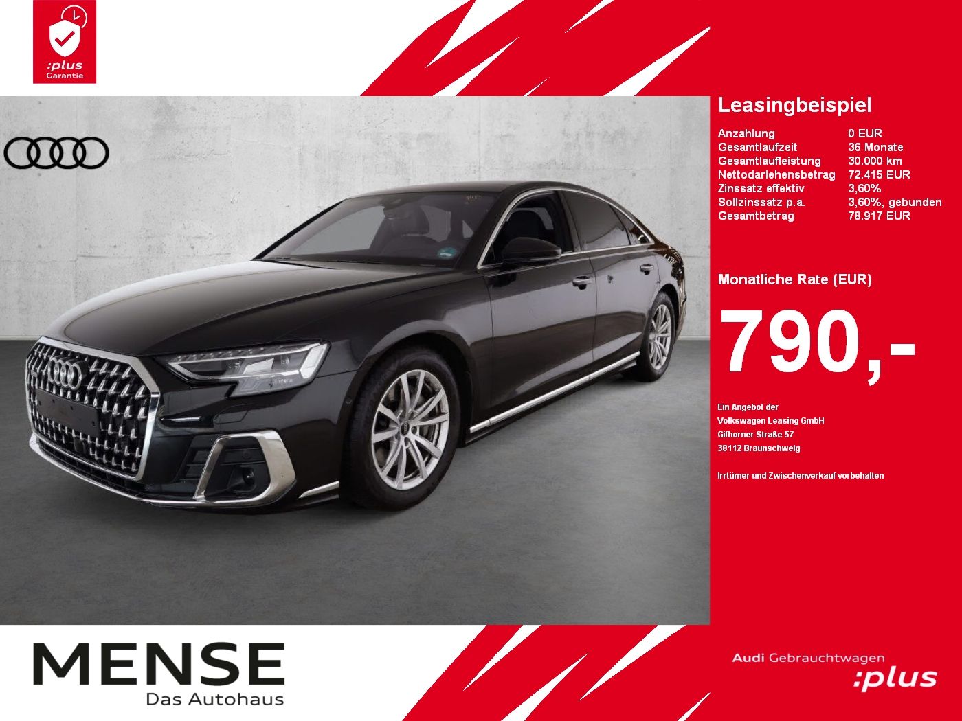 Audi A8 50 TDI quattro - Samsaru's Car Outlet