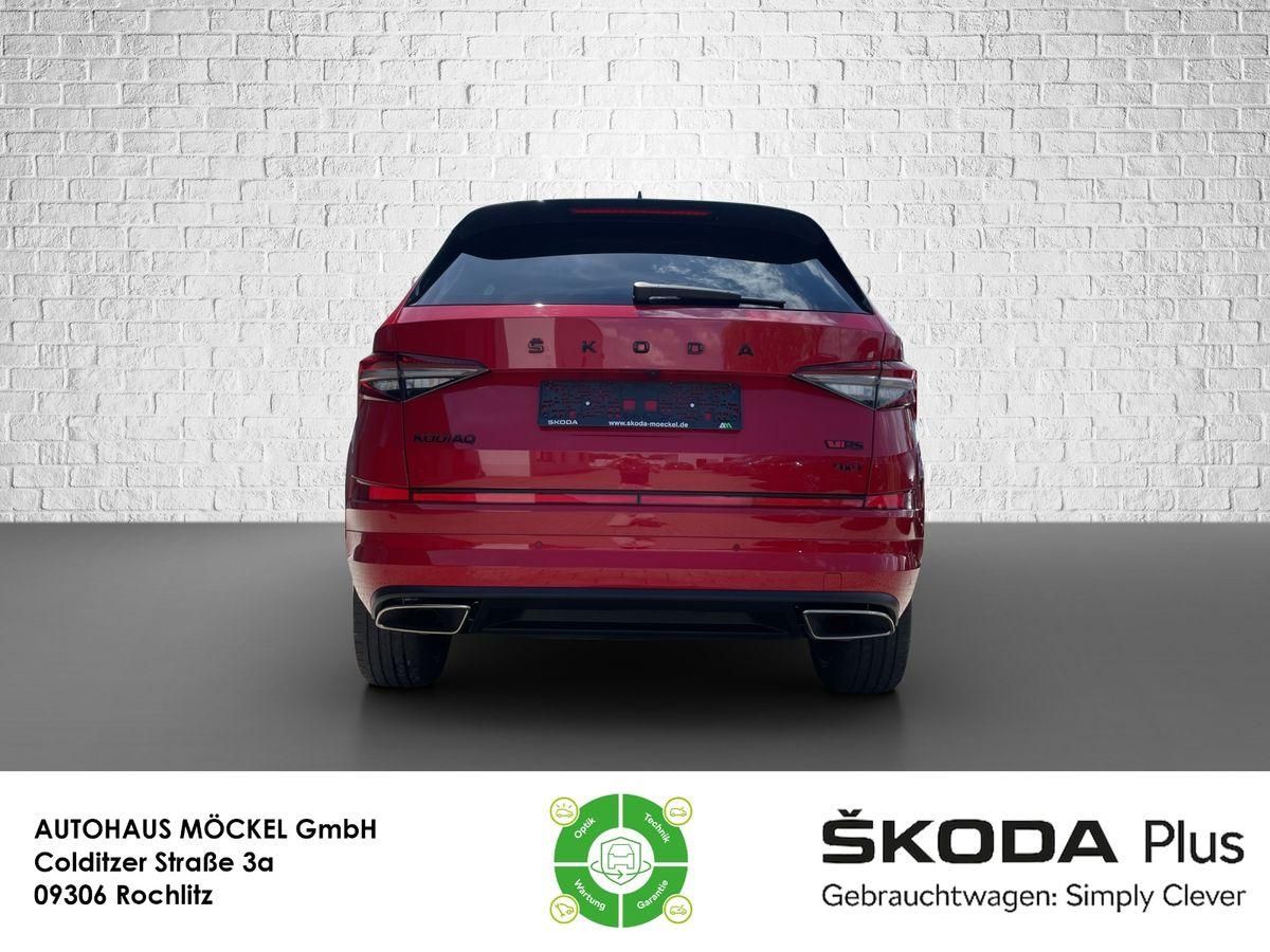 Skoda Kodiaq RS 4x4 DSG/AHK/NAVI/Standheizung/Canton