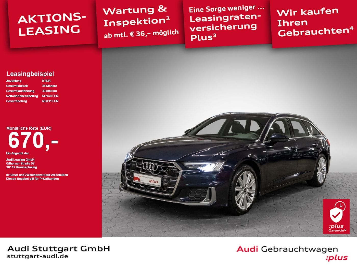 Audi A6 Avant S line 55 TFSI quattro S tronic - Samsaru's Car Outlet